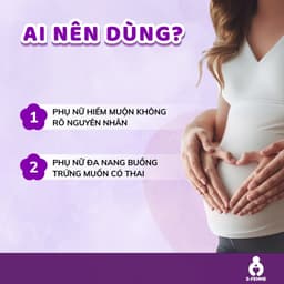 Combo Hỗ Trợ Sinh Sản S-Men, PiCOSitol Cải Thiện Chất Lượng Trứng, Tinh Trùng, Tăng Khả Năng Thụ Thai 6