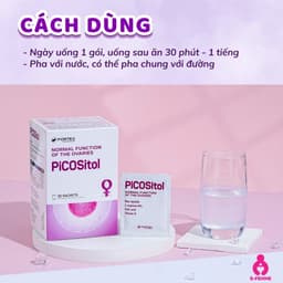 Combo Hỗ Trợ Sinh Sản S-Men, PiCOSitol Cải Thiện Chất Lượng Trứng, Tinh Trùng, Tăng Khả Năng Thụ Thai 8