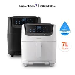 Nồi chiên không dầu & hấp Lock&Lock Steam Air Fryer 7L - màu đen và màu trắng EJF881 2