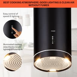Máy hút mùi độc lập FANDI 8899ID SMART | Công suất 1400m3/h | Bảo hành 3 năm tại nhà toàn quốc| Hút độc lập 6