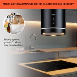 Máy hút mùi độc lập FANDI 8899ID SMART | Công suất 1400m3/h | Bảo hành 3 năm tại nhà toàn quốc| Hút độc lập 8