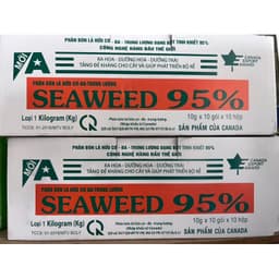 Phân Bón Lá Hữu Cơ Seaweed Rong Biển 95% Canada  (Gói 10g) - Kích Rễ, Ra Hoa, Đậu Quả, Giải Độc Cây 4