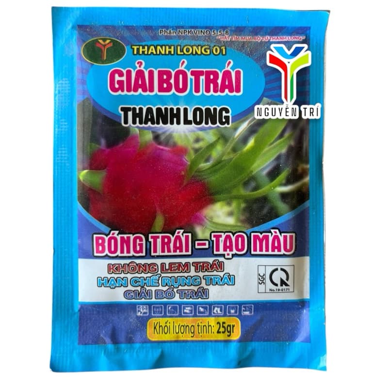 Giải bó trái thanh long 25gr