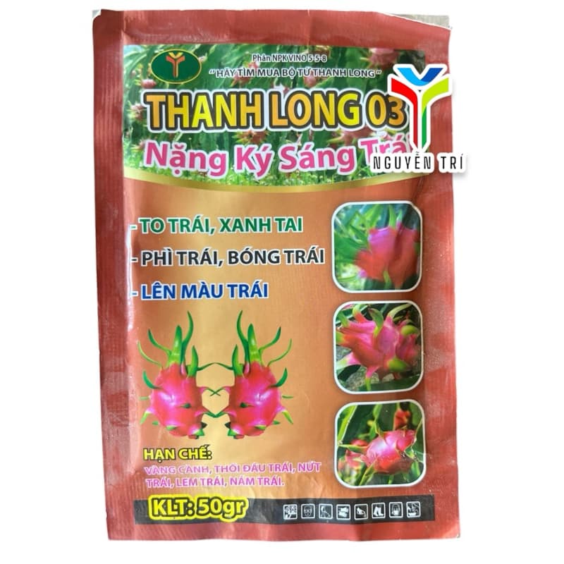 Nặng ký thanh long 100gr