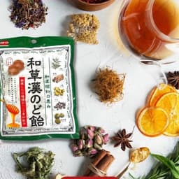 Kẹo Ngậm Ho Thảo Mộc KATO Nhật Bản – Vị Thảo Mộc Mơ & Mật Ong Giảm Ho, Dịu Họng, Thơm Miệng 7