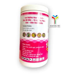 Chuyên tạo mầm hoa, to nụ (búp), Chống rụng hoa gãy cuốn hoa. Hũ nhựa 1kg có seal 2
