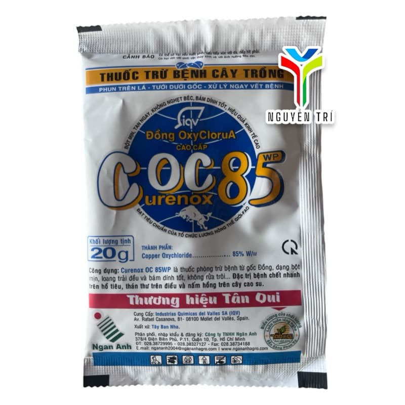 Thuốc Trừ Bệnh Coc85 WP (Gói 20g), thuốc trừ bệnh gốc đồng coc 85