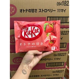 [𝑸𝒖𝒂̀ 𝑻𝒂̣̆𝒏𝒈 8/3] Bánh KITKAT Socola Đủ Vị Thơm Ngon Chính Hãng Nhật Bản 5