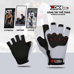 Găng Tay Ngắn Ngón ZDK Z3, Bao Tay Thể Thao Lái Xe Đạp, Lái Xe Máy Bảo Vệ Tay An Toàn 6