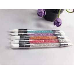 Bộ 5 bút Silicon miết Stick Nặn Hoa chà tráng gương 2 đầu đa năng, bộ cọ miết, nặn gel 5