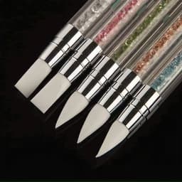 Bộ 5 bút Silicon miết Stick Nặn Hoa chà tráng gương 2 đầu đa năng, bộ cọ miết, nặn gel 6