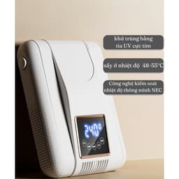 Máy Sấy Giày Thông Minh RULAX, Sấy Được 2 Đôi Cùng Một Lúc, Khử Khuẩn UV Và Ion Âm 6