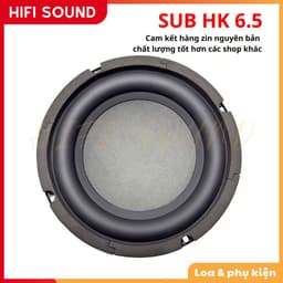 Sub HK 6.5 inch 4omh 100W siêu trầm mạnh mẽ ( sỉ giá tốt nhất hn ) ( hàng có sẵn ) 1