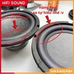 Sub HK 6.5 inch 4omh 100W siêu trầm mạnh mẽ ( sỉ giá tốt nhất hn ) ( hàng có sẵn ) 4