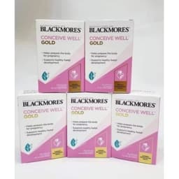 (date T3/2028) Viên uống Blackmores Conceive Well Gold giúp bổ cho trứng, tăng khả năng thụ thai, 56 viên 5