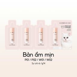 Sample gói kem nền Carslan mini kiềm dầu, cấp ẩm cho lớp nền mịn lỳ lâu trôi DOLLY COSMETICS 3