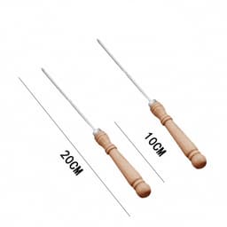 Set 2 Cây xiên lật bánh takoyaki cây lật bánh xiên nướng thịt 20cm chống nóng 4