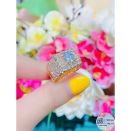 Nhẫn nam mạ vang N1222 N1003 -225  đính CZ sang trọng  Tubi Cony 4