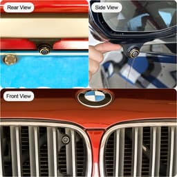 Bộ camera cặp lề viền vàng góc quay rộng độ phân giải 720P và màn hình taplo 5inch 3
