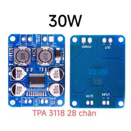 𝗫𝗛-𝗠𝟯𝟭𝟯 Mạch Mono 1 kênh 60W 30W khuếch đại âm thanh TPA3118 32pin DIY - 4