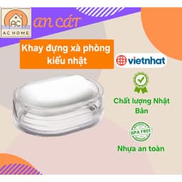 Khay Đựng Xà Phòng Nhật 5601 | Thiết Kế Tiện Lợi - Thoát Nước Nhanh - Bền Đẹp 1
