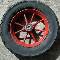 Bánh Xe Rùa Đường Kính 40-45cm (Vành 10 và 12inch) Cho Xe Rùa, Xe Đẩy Hàng...( giá 1chiếc) 4