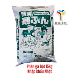 Phân gà hữu cơ nhập khẩu Nhật dạng bột bao 15kg. 1