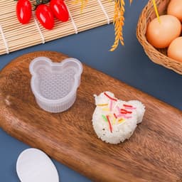 Combo 50 Túi Đựng Cơm Nắm Tam Giác Họa Tiết Hoạt Hình, Khuôn Đóng Cơm Trộn Rong Biển 7