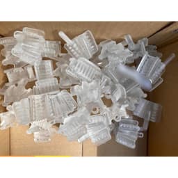 Cục cắn silicon nhựa trong suốt nha khoa 4