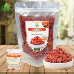 ✅ [CHÍNH HÃNG] Kỷ Tử Đỏ (Câu Kỉ Tử) Sấy Khô Quả To Đỏ Đều Đẹp Da Tăng Cường Thị Lực Bồi Bổ Cơ Thể 2