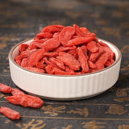 ✅ [CHÍNH HÃNG] Kỷ Tử Đỏ (Câu Kỉ Tử) Sấy Khô Quả To Đỏ Đều Đẹp Da Tăng Cường Thị Lực Bồi Bổ Cơ Thể 4