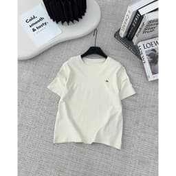 Áo Phông Nữ  Thêu Chữ M  Chất Cotton Co Giãn thoáng mát kiểu dáng free size 6