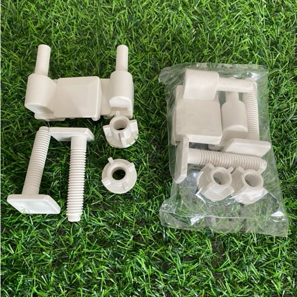 Ốc bồn cầu vệ sinh, ốc thay thế, ốc nắp bồn cầu  (dùng cho nắp thông dụng) - TL