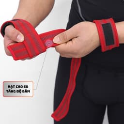 Bộ 2 Băng đai trợ lực, bảo vệ cổ tay khi nâng tạ, đu xà cho nam và nữ 4