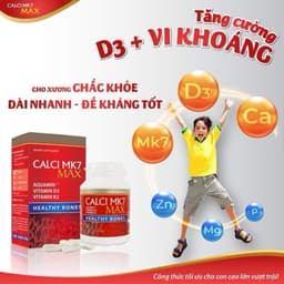 Canxi hữu cơ Mk7 MAX giúp bé phát triển chiều cao,xương chắc , dài nhanh bổ sung canxi cho phụ nữ trước và sau khi sinh 3