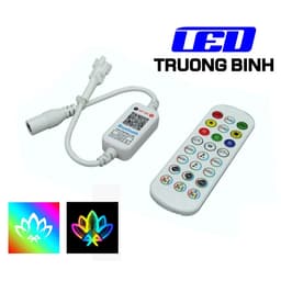 BLE007 ĐIỀU KHIỂN LED FULL MÀU ARGB NEOPIXEL WS2812B WS2811 WS2815 NHÁY THEO NHẠC HỖ TRỢ APP 1
