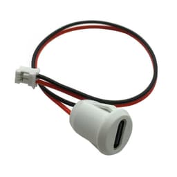 Jack nguồn cổng sạc Type-C kèm bịt chống nước, Type-C 4P có tai 2
