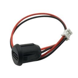 Jack nguồn cổng sạc Type-C kèm bịt chống nước, Type-C 4P có tai 5