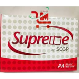 Giấy Vẽ,In,Photo Supreme Định Lượng 70GSM Khổ A4,A5/Có Độ Trắng Sáng Cao,Cho Ra Bản In Nét,Hợp Với Nhiếu Loại Máy In 2