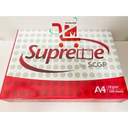 Giấy Vẽ,In,Photo Supreme Định Lượng 70GSM Khổ A4,A5/Có Độ Trắng Sáng Cao,Cho Ra Bản In Nét,Hợp Với Nhiếu Loại Máy In 1