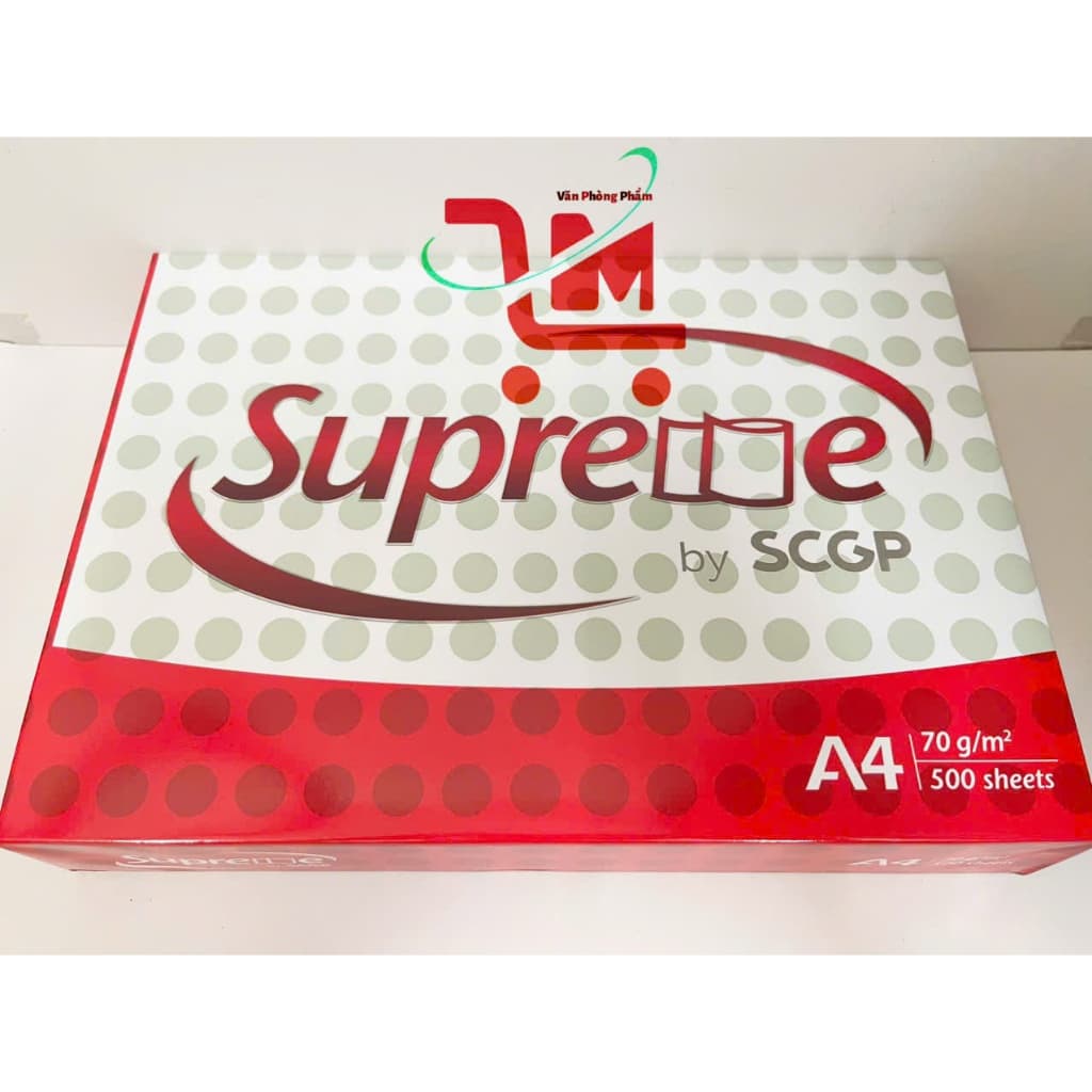 Giấy Vẽ,In,Photo Supreme Định Lượng 70GSM Khổ A4,A5/Có Độ Trắng Sáng Cao,Cho Ra Bản In Nét,Hợp Với Nhiếu Loại Máy In