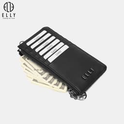 [Tặng hộp 20.10] Ví nữ ELLY EV101 da thật cao cấp ví cầm tay dài thời trang chính hãng 7