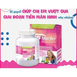GS Merilin Harmony Hỗ trợ cân bằng nội tiết tố nữ, cho phụ nữ tiền mãn kinh và mãn kinh Hộp 30 viên, Cộng Hòa Séc 1