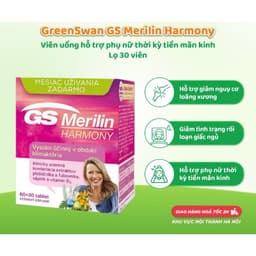 GS Merilin Harmony Hỗ trợ cân bằng nội tiết tố nữ, cho phụ nữ tiền mãn kinh và mãn kinh Hộp 30 viên, Cộng Hòa Séc 6