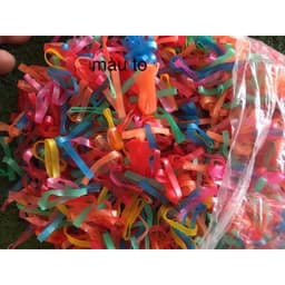Sỉ 1kg dây chun buộc tóc nhiều màu, chun buộc tóc cho bé 3