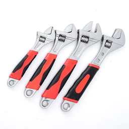 Cờ lê mỏ lết đa năng tay cầm cao su, Mỏ lết thép xịn chống rỉ đủ cỡ 8inch-10inch-12inch - ML01 8