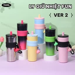 Ly giữ nhiệt 710ml có ống hút, ly giữ nhiệt nóng lạnh inox 316 cao cấp có quai xách tiện lợi 2025 4