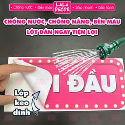 Decal Trang Trí Tiệm Nail, Mi, Tiệm Tóc 🌸 Decal Dán Decor Màu Hồng Ngọt Ngào, Bền Đẹp, Dễ Dán, Thu Hút Khách SIG71 3