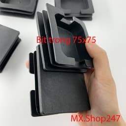 Nút nhựa bịt đầu hộp vuông 75x75mm, bịt vuông 75. 3