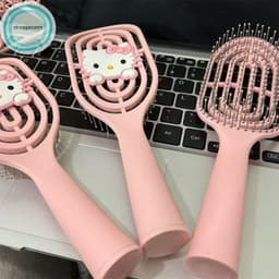 VINBEO Lược Massage Rỗng Tay Cầm Dài Lông Tơ Cầm Tay Học Sinh Có Bàn Chải Vệ Sinh Dụng Cụ Làm Tóc vn BIN2Q1 7